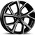 Alu kola GMP Mentor 8x20 5x112 ET45 57.1 black diamond