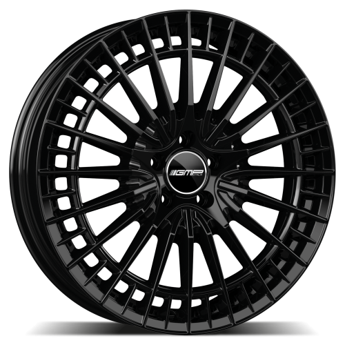 Alu kola GMP Qstar 8x21 5x112 ET40 66.6 glossy black | Wheelsup.cz