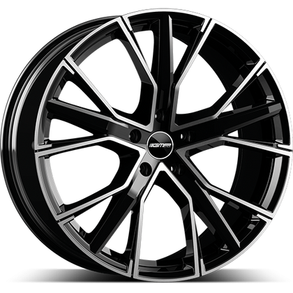 Alu kola GMP Gunner 8.5x19 5x112 ET35 66.5 black diamond