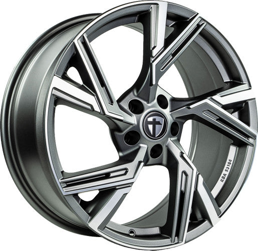 Alu kola Tomason AR1 8.5x19 5x112 ET45 66.6 anthracite diamond polished | Wheelsup.cz
