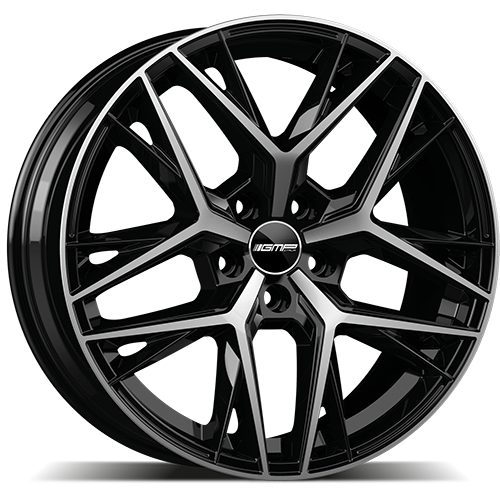 Alu kola GMP Lunica 8.5x20 5x114.3 ET45 73.1 black diamond