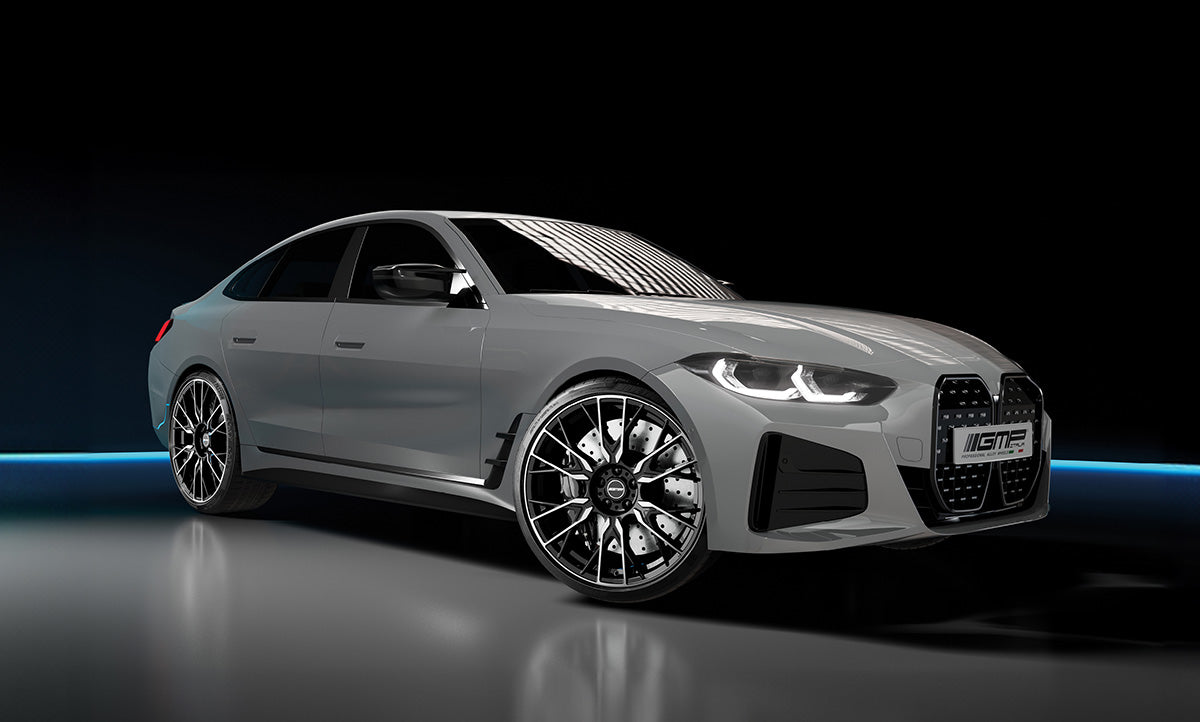 Alu kola GMP Fender 8.5x21 5x112 ET43 66.6 black diamond | Wheelsup.cz