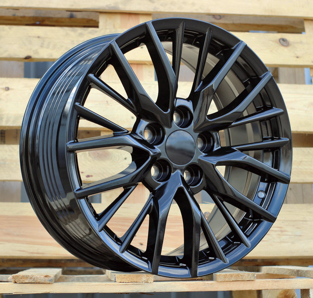 Alu kola pro Toyota F0133 7.5x17 5x114.3 ET40 60.1 Black
