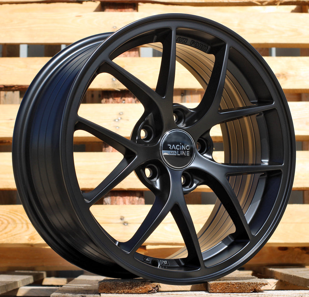 Alu kola pro Racing Line Y0134 7x16 5x110 ET41 Black Half Matt