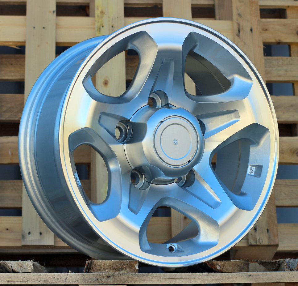 Alu kola pro Offroad JT296 7x16 5x150 ET 110.1 Polished Silver