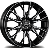 Alu kola GMP Fender 9x19 5x112 ET40 66.6 black diamond
