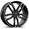 Alu kola GMP Atom 9x20 5x112 ET25 66.5 black diamond
