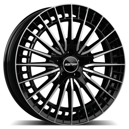 Alu kola GMP Qstar 9x20 5x112 ET38 66.6 black diamond