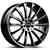 Alu kola GMP Stellar 9x22 5x108 ET38 63.4 black diamond