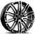 Alu kola GMP Targa 9x22 5x112 ET26 66.6 black diamond