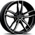 Alu kola GMP Swan 9.5x20 5x112 ET50 66.6 black diamond