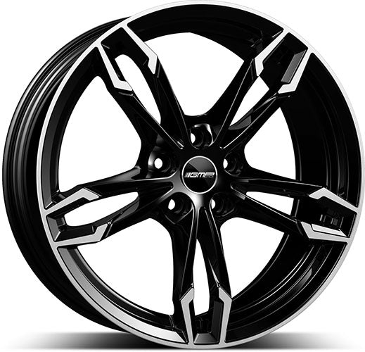 Alu kola GMP Dea 9.5x20 5x120 ET45 72.6 black diamond | Wheelsup.cz