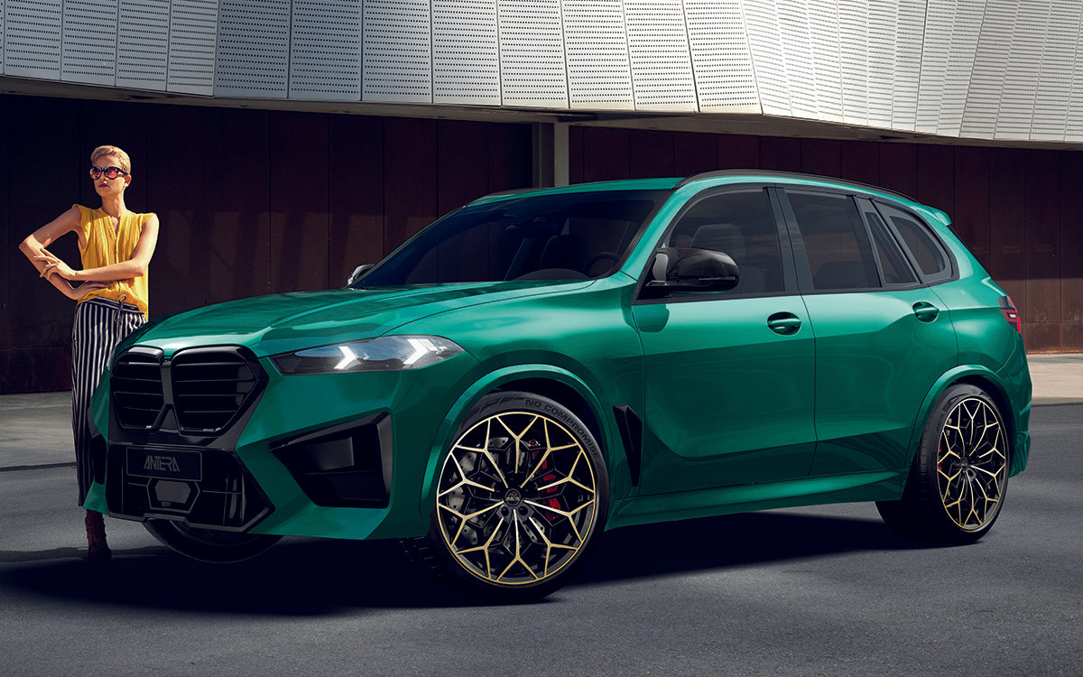 Alu kola GMP A105 9.5x21 5x112 ET42 66.6 stone bronze