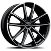 Alu kola GMP Titan 9.5x21 5x130 ET60 71.6 black diamond