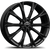 Alu kola GMP Totale 9.5x22 5x108 ET38 63.4 glossy black