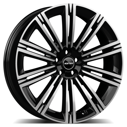 Alu kola GMP Experience 9.5x22 5x120 ET43 72.6 black diamond | Wheelsup.cz