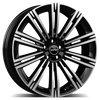 Alu kola GMP Experience 9.5x23 5x120 ET40 72.6 black diamond