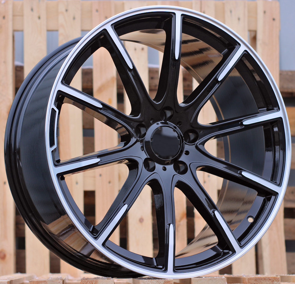 Alu kola pro Mercedes FE236 10x21 5x112 ET46 Black Polished