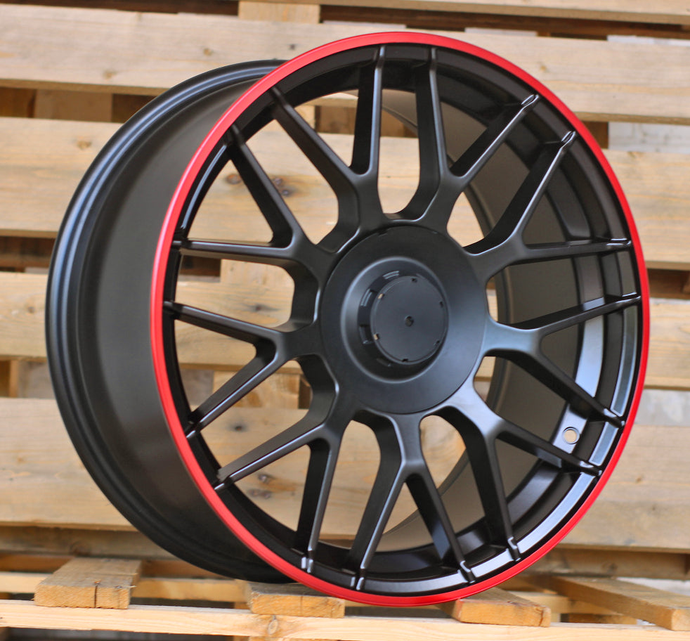 Alu kola pro Mercedes REW020 8.5x18 5x112 ET35 66.6 Black Matt