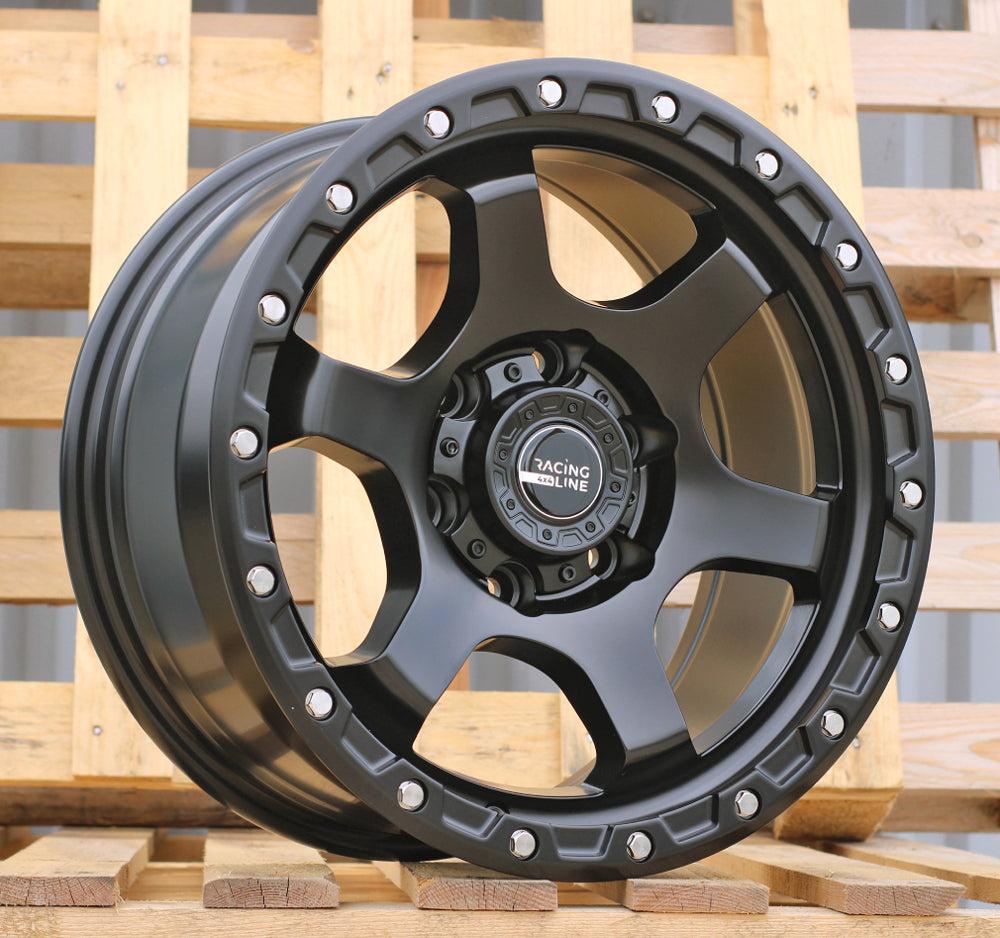 Alu kola pro Offroad 3S240 8.5x17 6x139.7 ET10 106.1 Black Half Matt