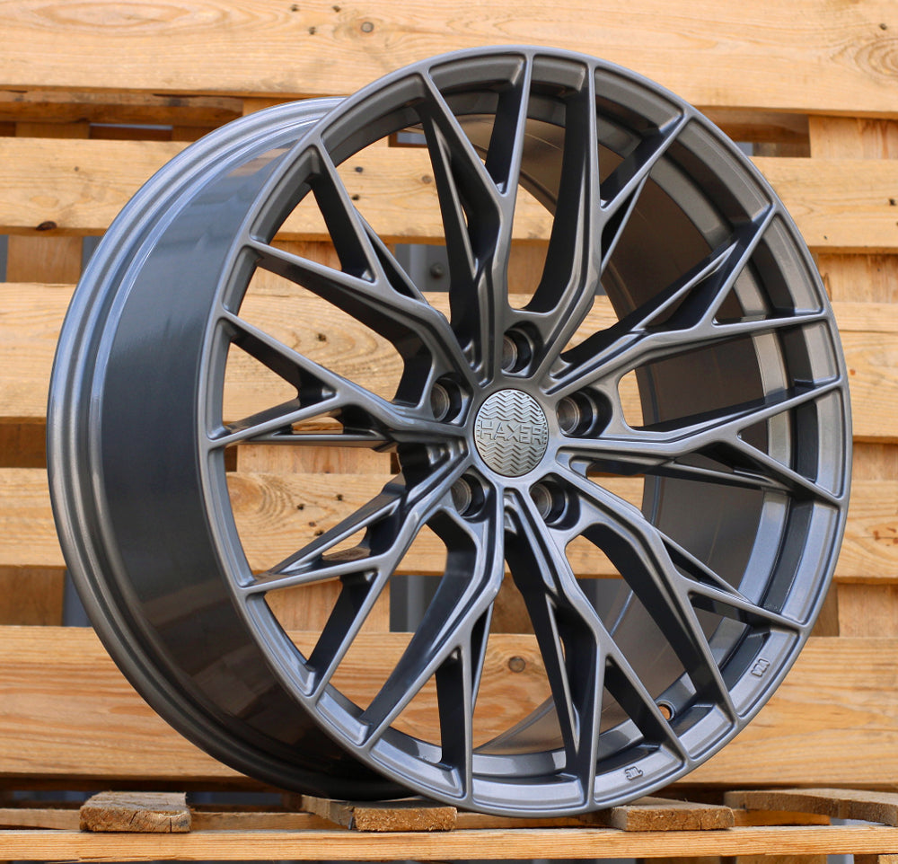 Alu kola pro HAXER HX042 8.5x19 5x112 ET40 66.6 Gun Metal