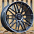 Alu kola pro Mercedes XFRGW5570 10x23 5x112 ET40 66.6 Black Matt & Polished Lip