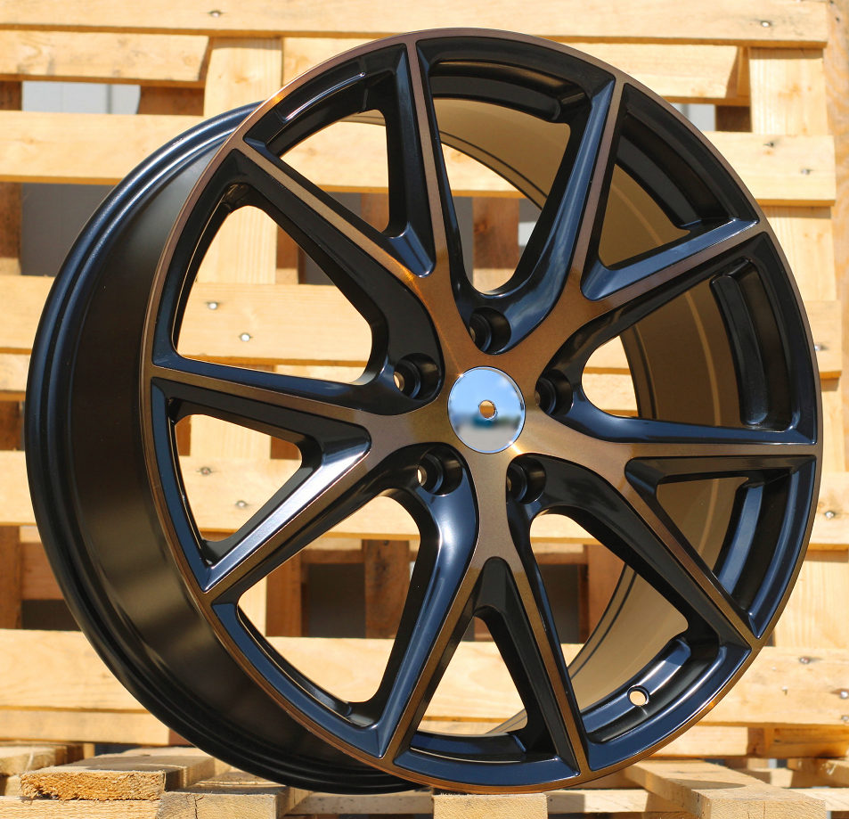 Alu kola pro Cupra B5792 8x19 5x112 ET45 Black Polished Half Matt Cooper