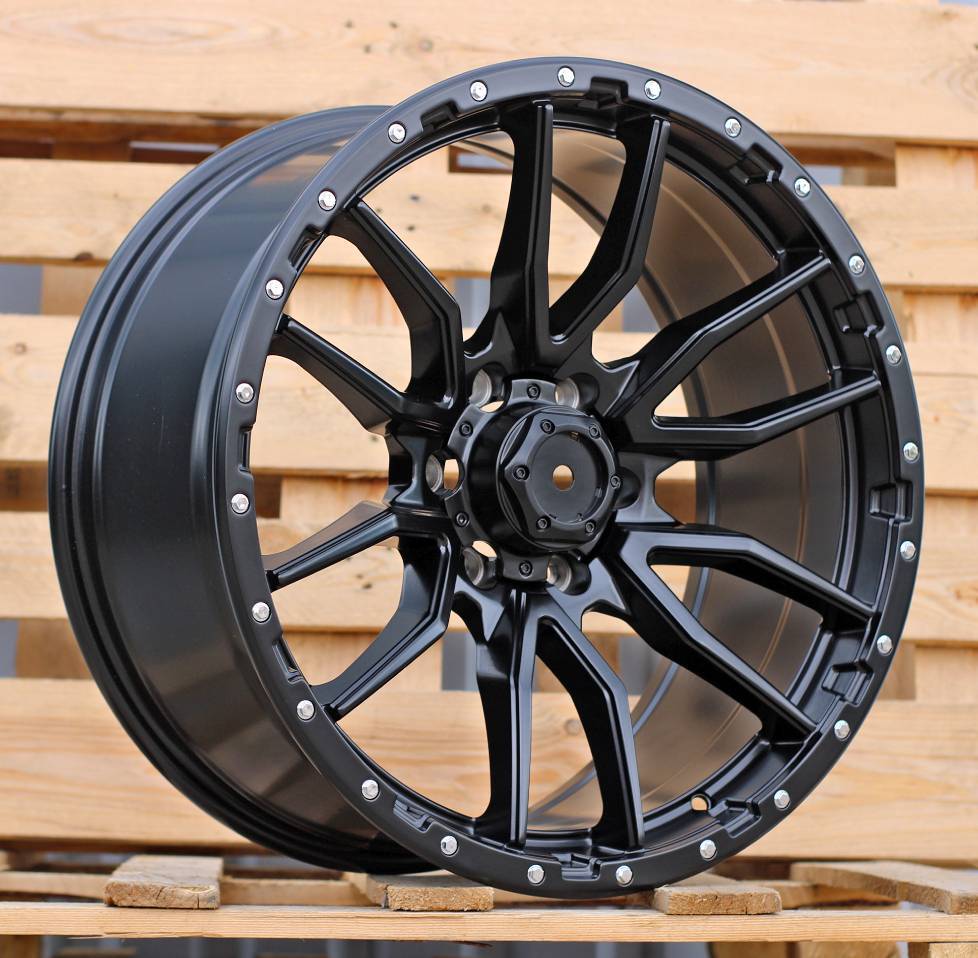 Alu kola pro Offroad I6098 9x17 6x139.7 ET10 110.1 Black Half Matt