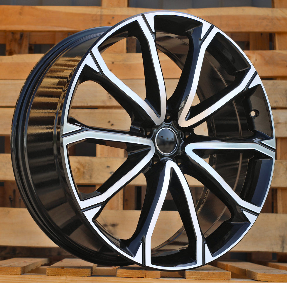 Alu kola pro Audi Y1197 8.5x21 5x112 ET38 Black Polished