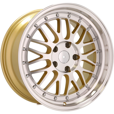 Alufelgen Racing Line A1025 7.5x17 5x120 ET34 72.6 Gold
