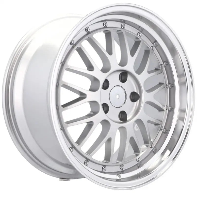 Alu kola Racing Line A1025 7.5x16 4x100 ET20 57.1 Silver & Polished Lip | Wheelsup.cz