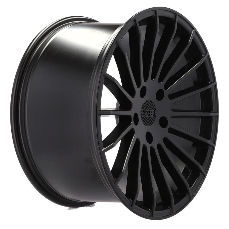 Alu kola Racing Line A1227 11.5x21 5x112 ET42 66.6 Black Half Matt | Wheelsup.cz