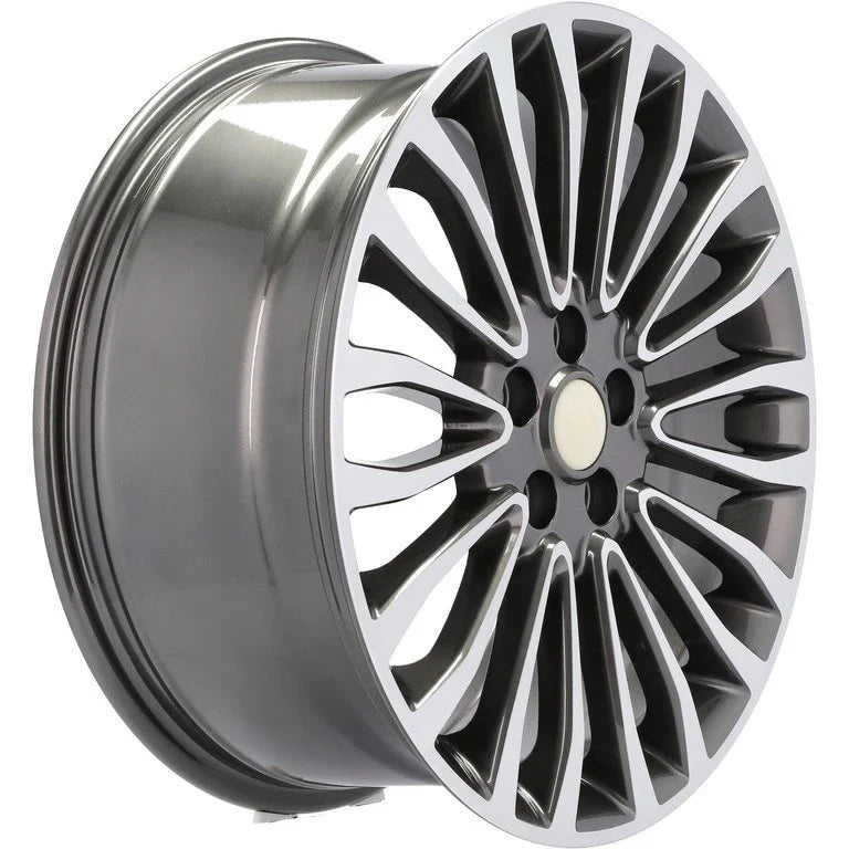 Alu kola pro Ford A1340 8x18 5x108 ET50 63.4 Grey Polished | Wheelsup.cz