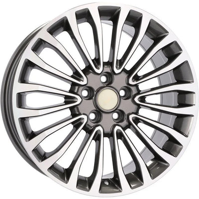 Alu kola pro Ford A1340 8x18 5x108 ET50 63.4 Grey Polished | Wheelsup.cz