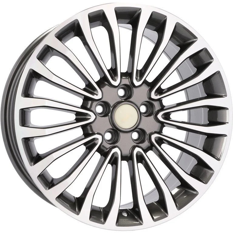 Alu kola pro Ford A1340 8x18 5x108 ET50 63.4 Grey Polished | Wheelsup.cz