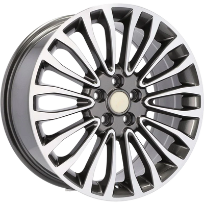 Alu kola pro Ford A1340 8x18 5x108 ET50 63.4 Grey Polished | Wheelsup.cz