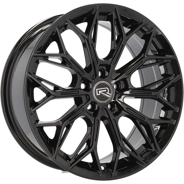 Alu kola Racing Line A1407 7.5x17 5x100 ET40 57.1 Black | Wheelsup.cz