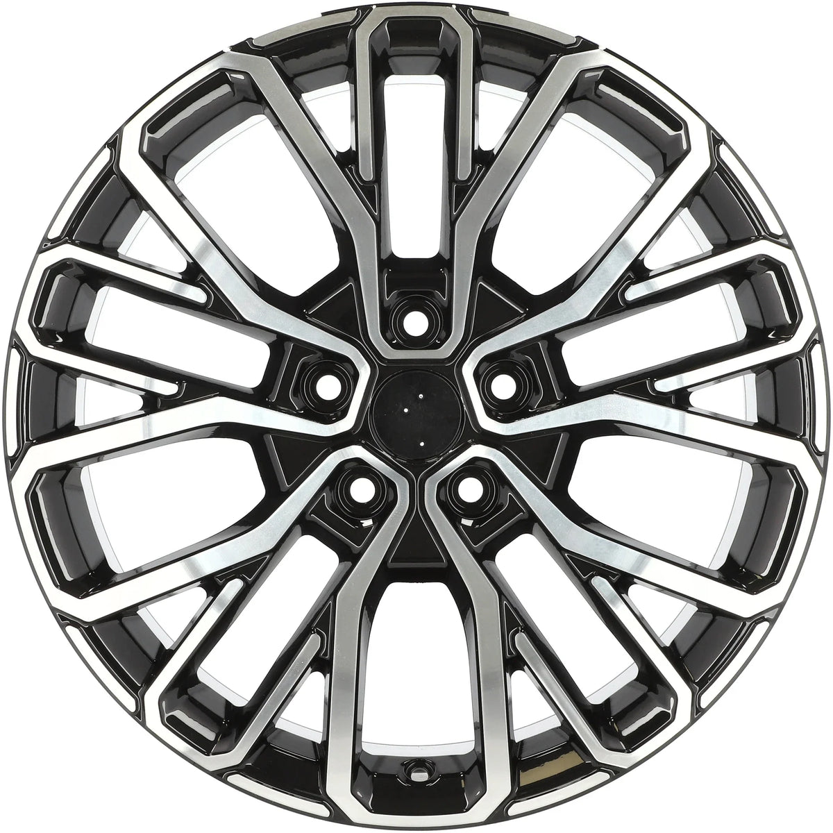 Alu kola pro Jeep A1448 8.5x20 5x127 ET50 71.6 Black Polished | Wheelsup.cz