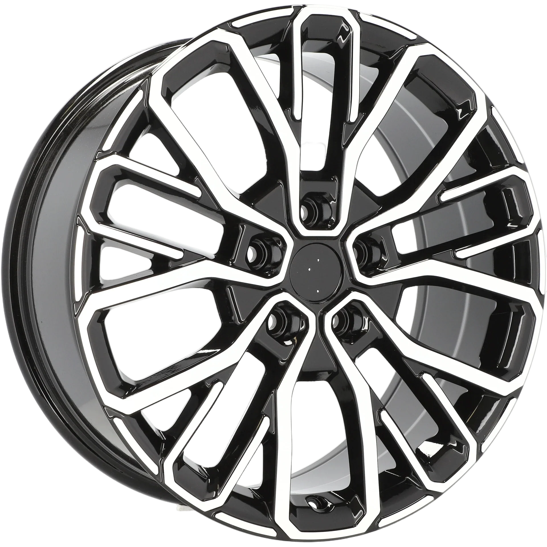 Alu kola pro Jeep A1448 9x21 5x127 ET50 71.6 Black Polished | Wheelsup.cz