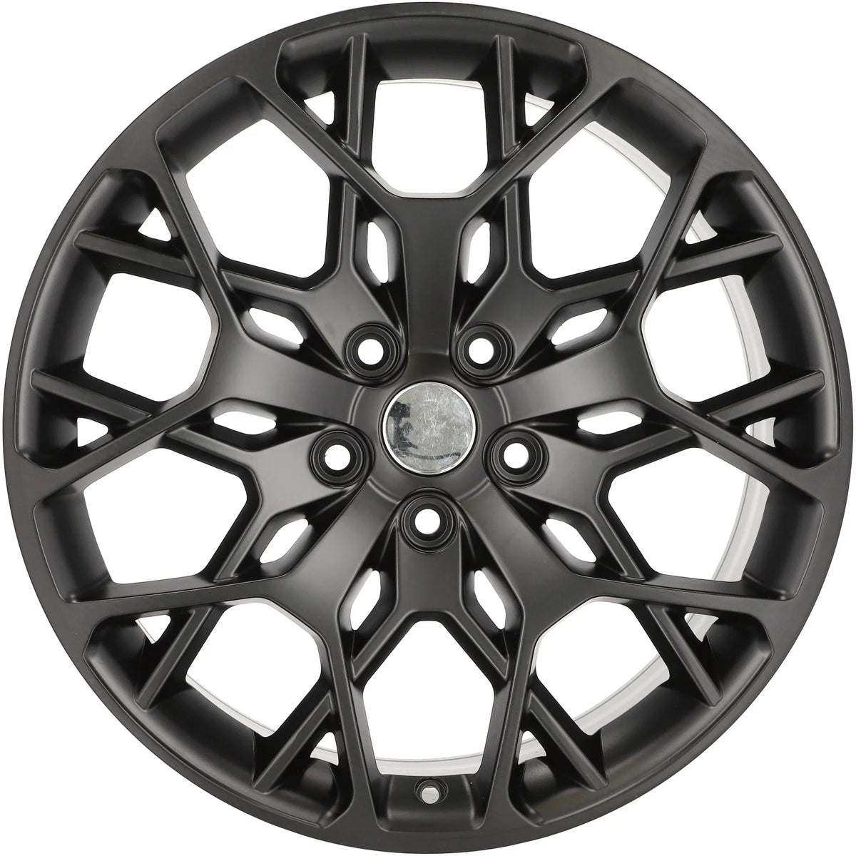 Alu kola pro Jeep A1458 9x21 5x127 ET50 71.6 Black Half Matt | Wheelsup.cz
