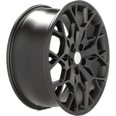 Alu kola pro Jeep A1458 9x21 5x127 ET50 71.6 Black Half Matt | Wheelsup.cz