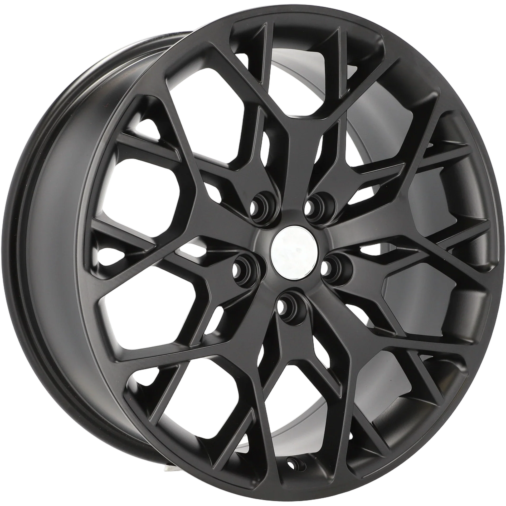 Alu kola pro Jeep A1458 9x21 5x127 ET50 71.6 Black Half Matt | Wheelsup.cz