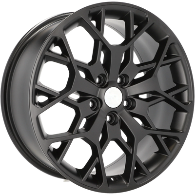 Alu kola pro Jeep A1458 9x21 5x127 ET50 71.6 Black Half Matt | Wheelsup.cz