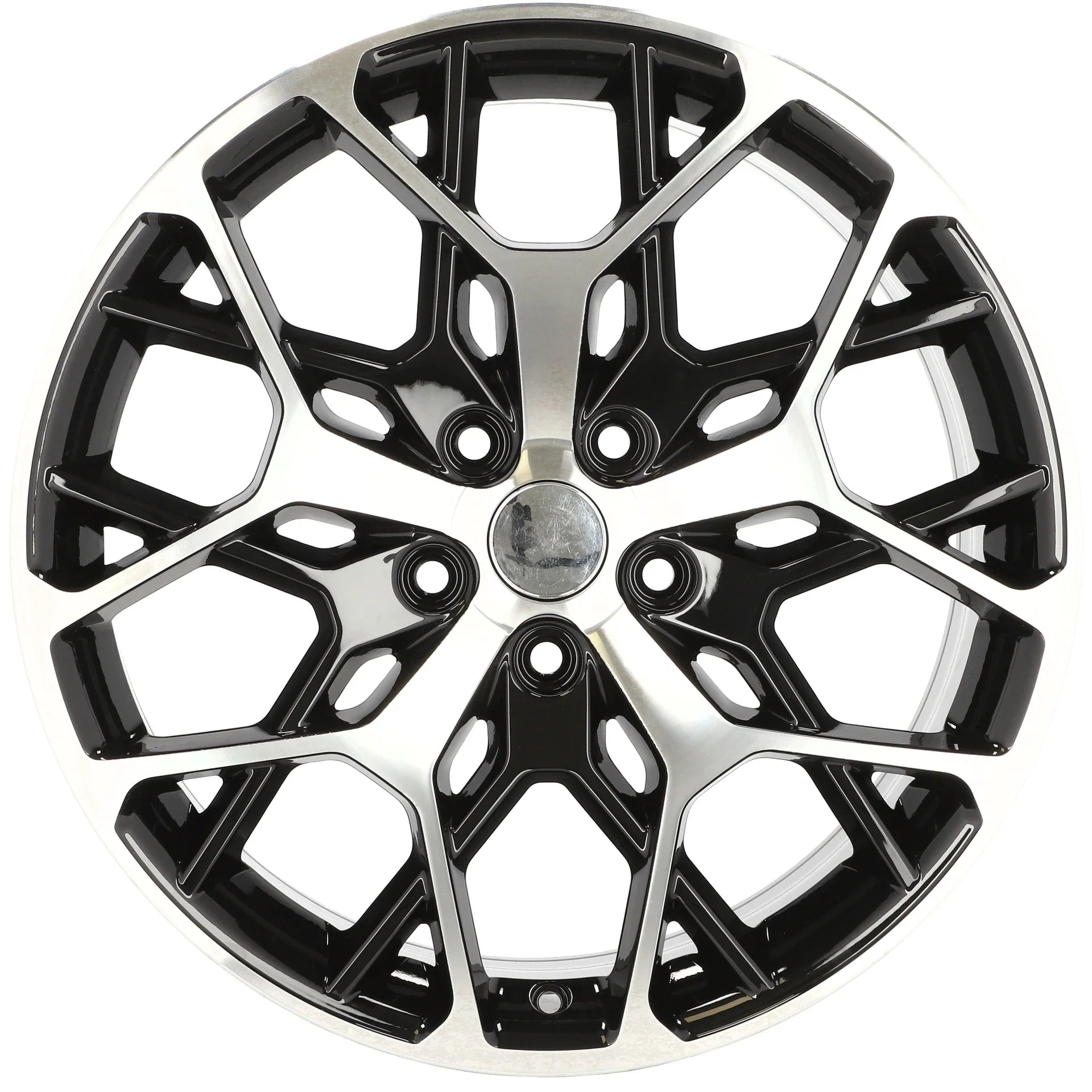 Alu kola pro Jeep A1458 9x21 5x127 ET50 71.6 Black Polished | Wheelsup.cz