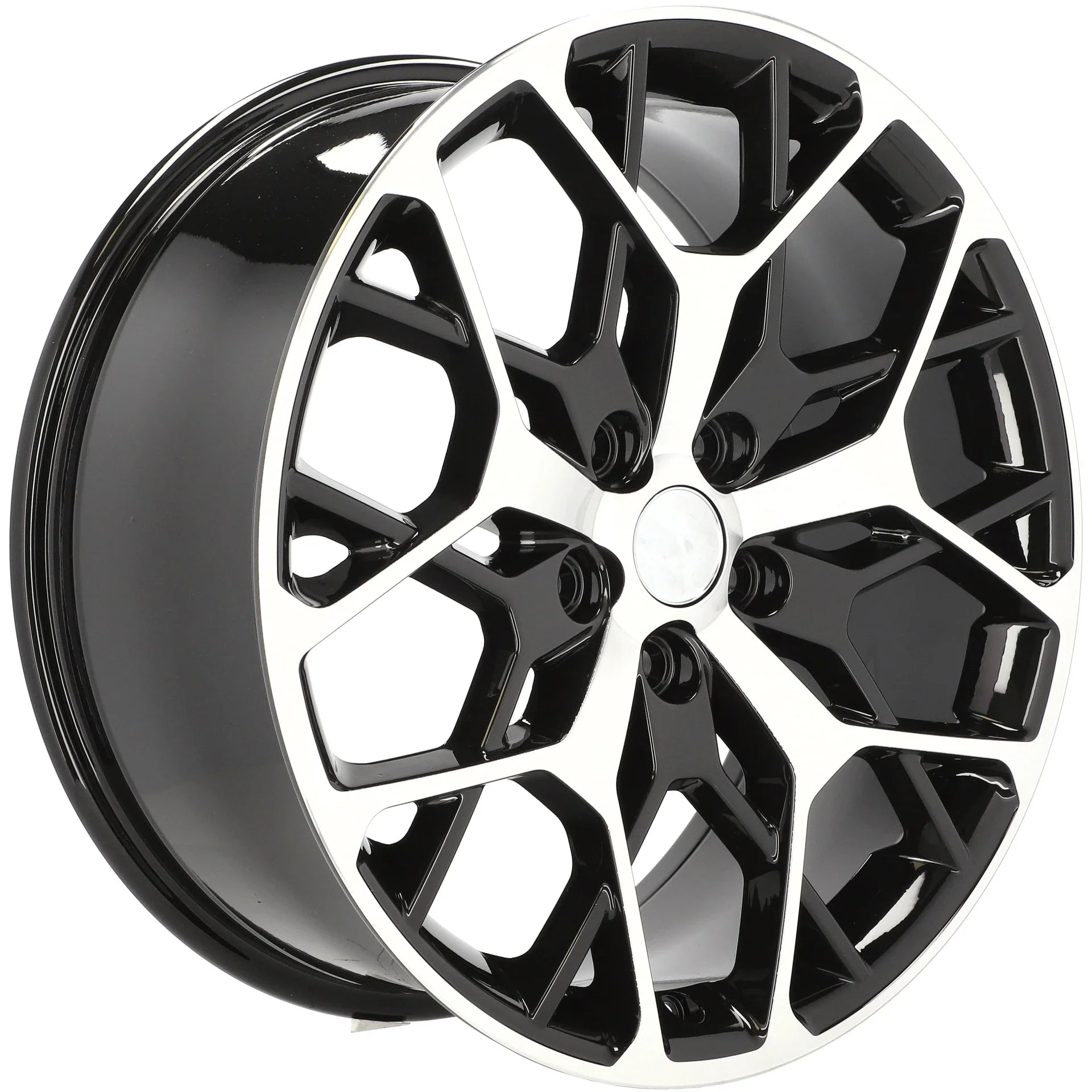 Alu kola pro Jeep A1458 9x21 5x127 ET50 71.6 Black Polished | Wheelsup.cz