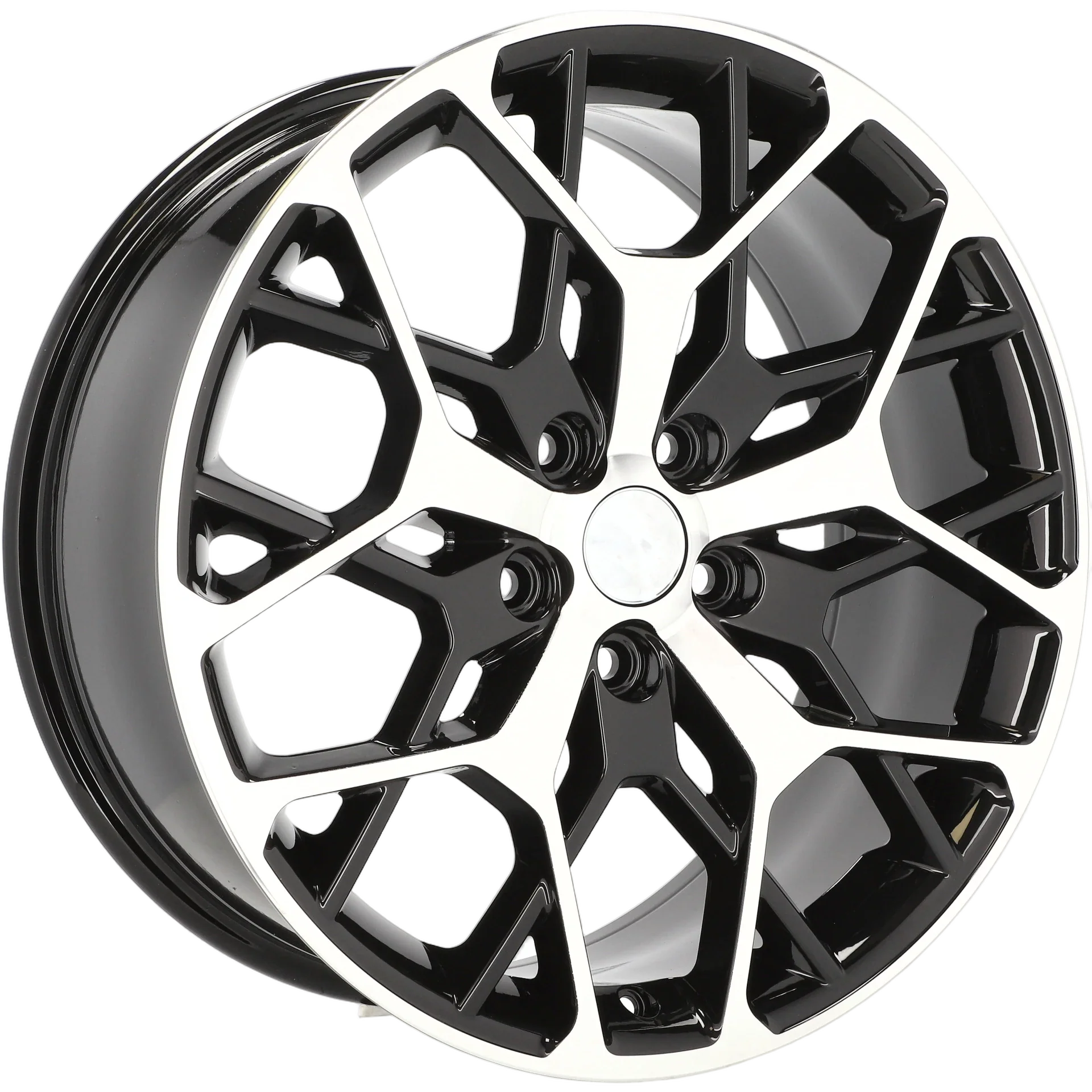 Alu kola pro Jeep A1458 9x21 5x127 ET50 71.6 Black Polished | Wheelsup.cz