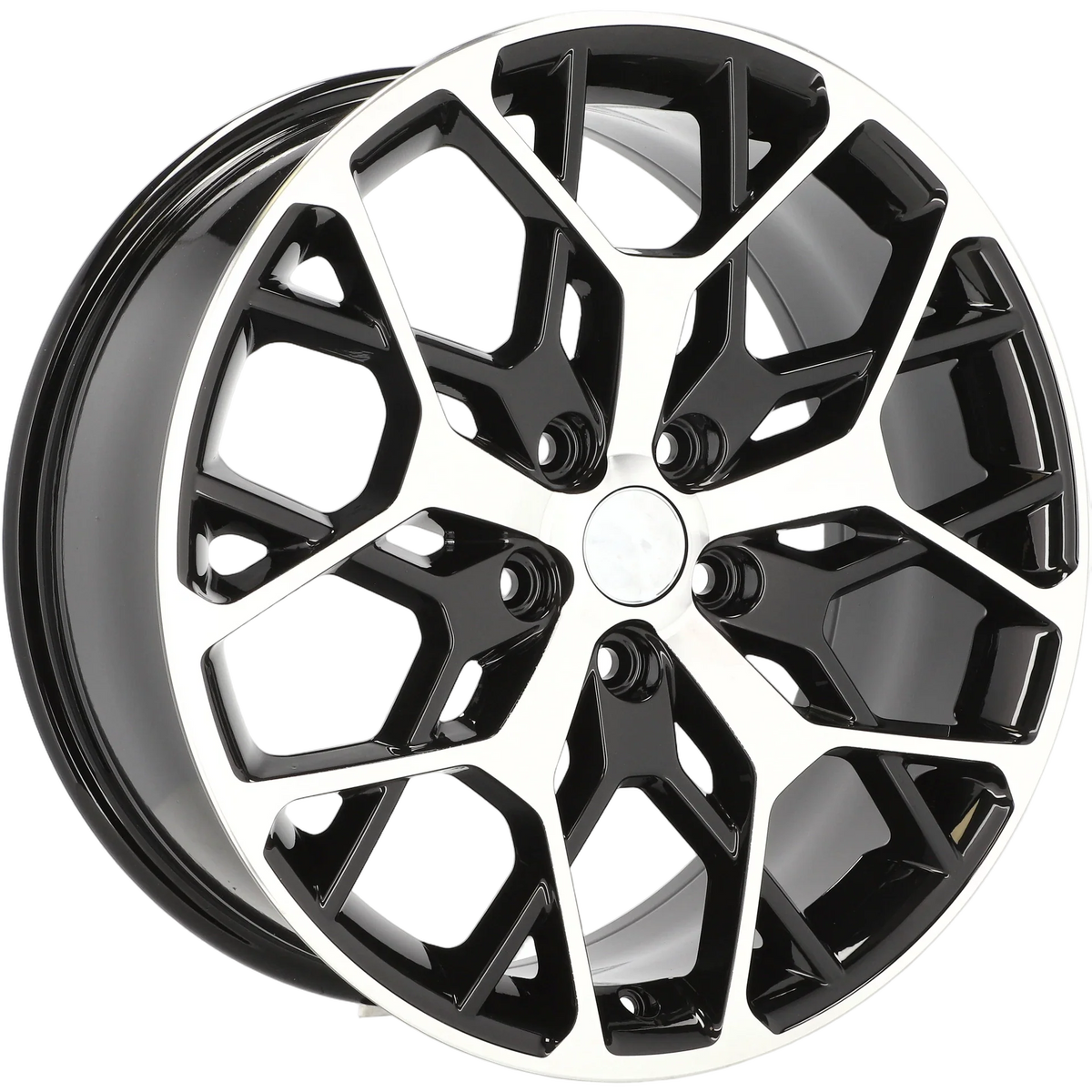 Alu kola pro Jeep A1458 8.5x20 5x127 ET50 71.6 Black Polished | Wheelsup.cz