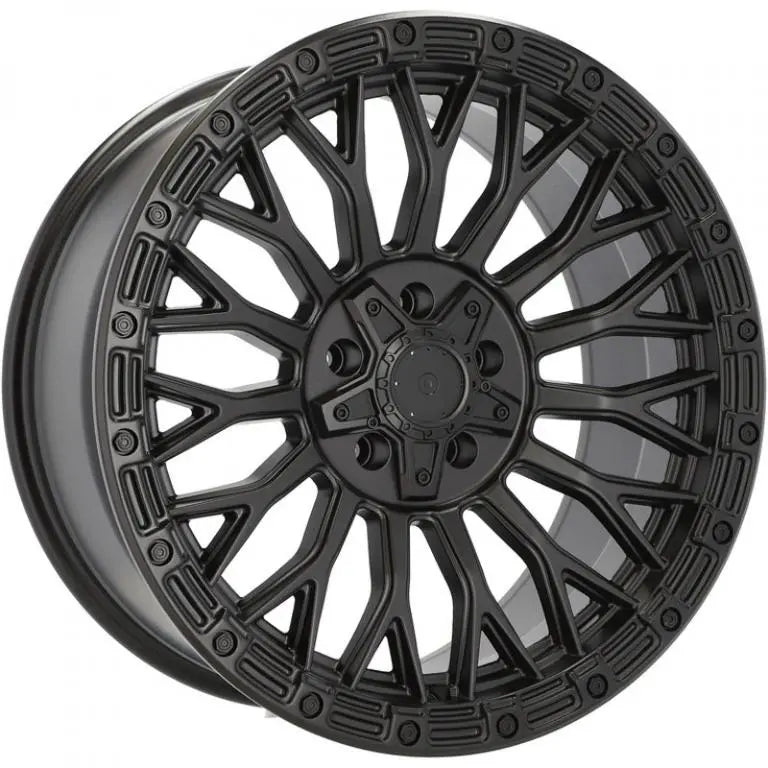 Alu kola pro Offroad A1894 9x20 5x127 ET18 71.6 Black Half Matt | Wheelsup.cz