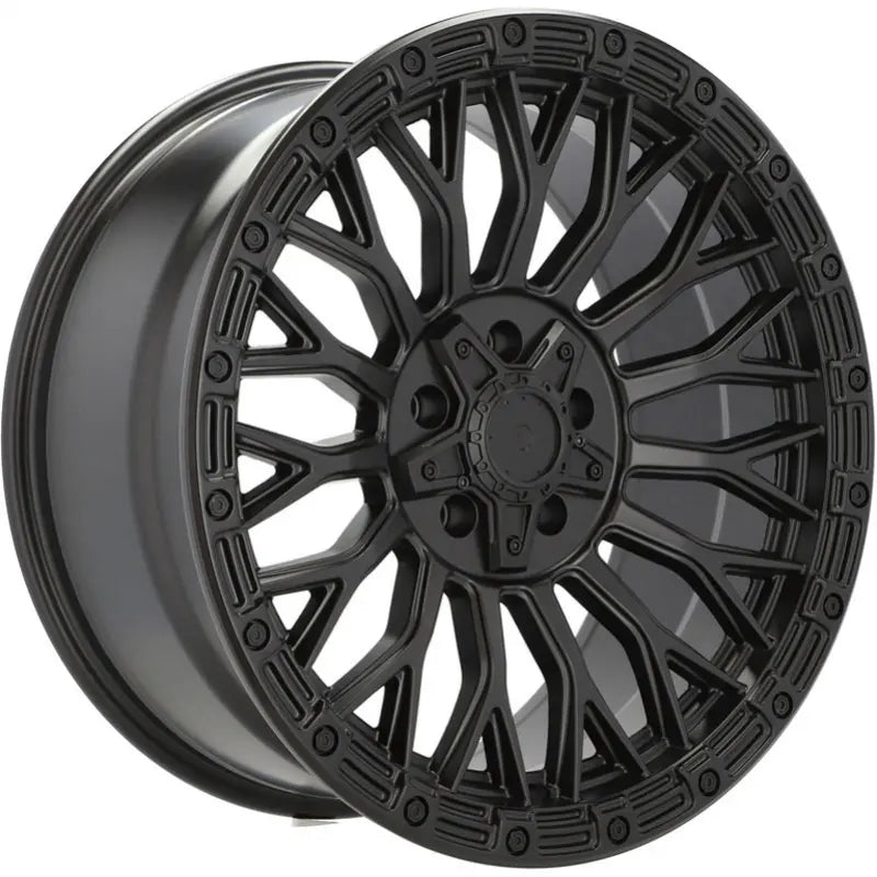 Alu kola pro Offroad A1894 9x20 6x139.7 ET18 110.5 Black Half Matt | Wheelsup.cz