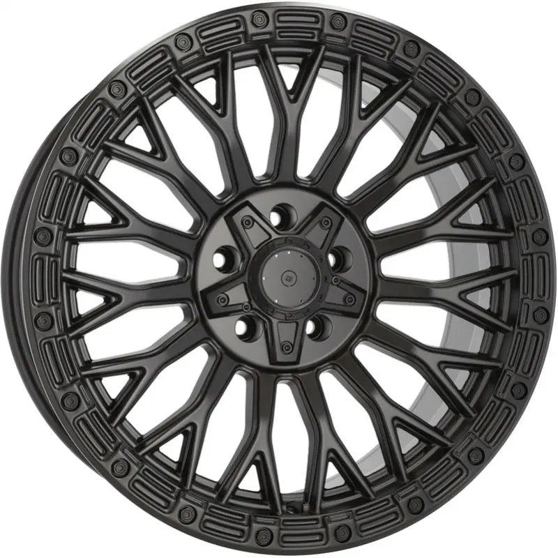 Alu kola pro Offroad A1894 9x20 6x139.7 ET18 110.5 Black Half Matt | Wheelsup.cz